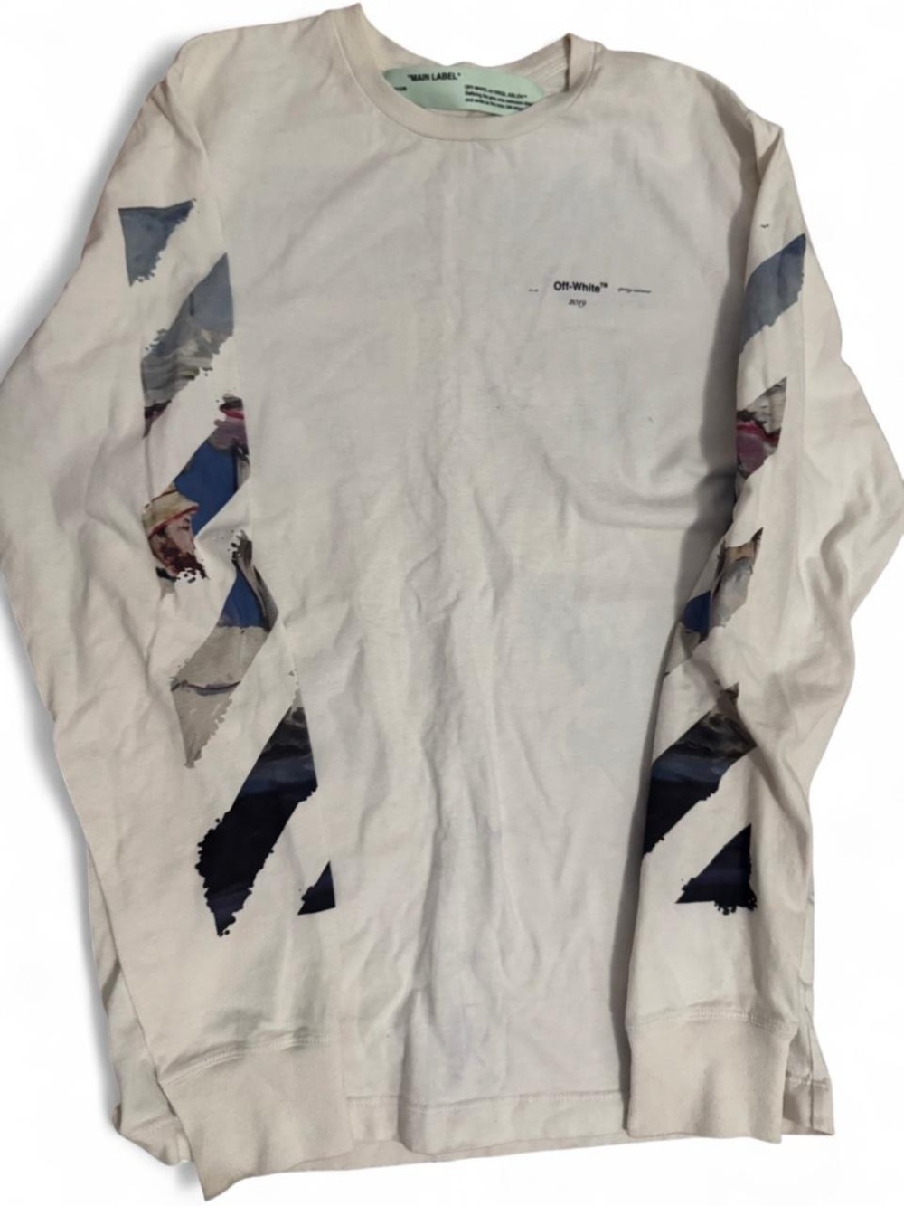 Off-White White Colored Arrows Long Sleeve shirt
